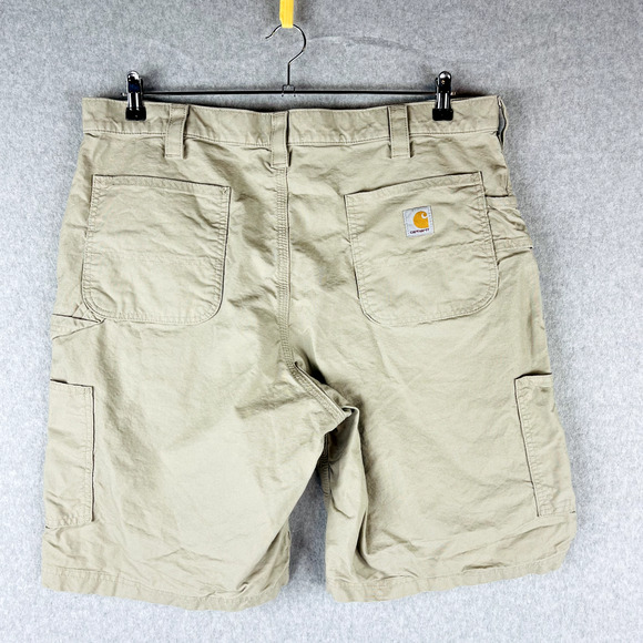 Carhartt Mens Size 40 Shorts Work Shorts Work Tan Pockets - Picture 6 of 9